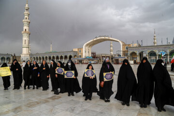 اجتماع عهد مهدوی در مسجد جمکران