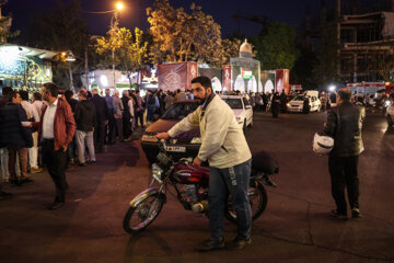 Téhéran-Ramadan2023 : l'heure de rupture du jeûne, place Palestine