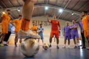 Training der iranischen Futsal-Nationalmannschaft