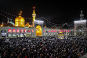 Los rituales de la vigilia en Laylat al-Qadr en el santuario sagrado del Imam Reza (P) 
