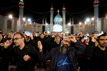 شب بیست و یکم رمضان- آستان مقدس حضرت محمد هلال بن علی در آران بیدگل