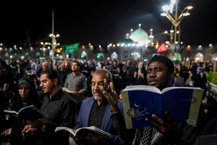 همنشینی با شب قدر با دعای آزادی فلسطین