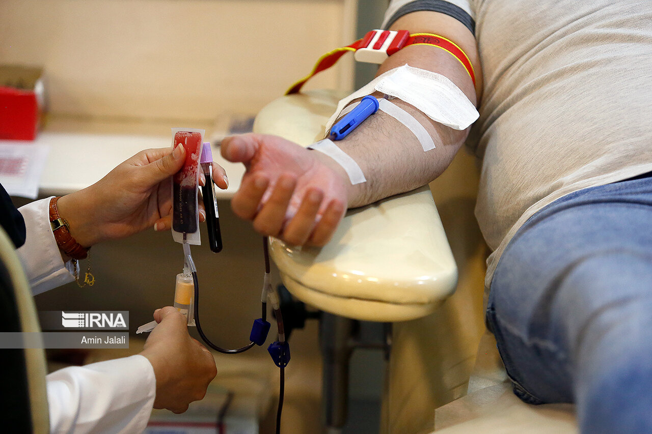 امسال بیش از ۵۵۰۰ مهابادی خون اهدا کرده‌اند