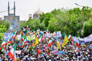 استاندار یزد از حضور باشکوه مردم در راهپیمایی روز قدس و تشییع شهدا قدردانی کرد