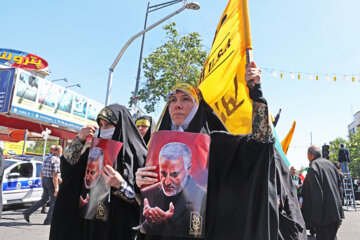 Rassemblement de la Journée Qods à Téhéran 