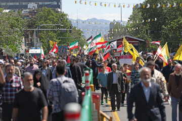 Rassemblement de la Journée Qods à Téhéran 