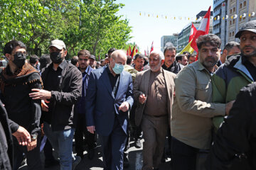 Rassemblement de la Journée Qods à Téhéran 