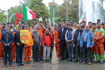 Iran : marche de la Journée mondiale de Qods à Bojnoord au nord-est