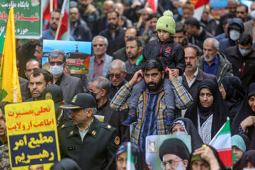 La marcha del Día Mundial de Al-Quds en Boynurd 
