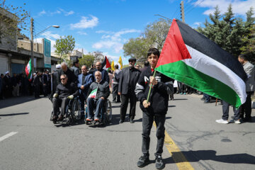 Celebradas las marchas del Día Mundial de Al-Quds en Zanyán

