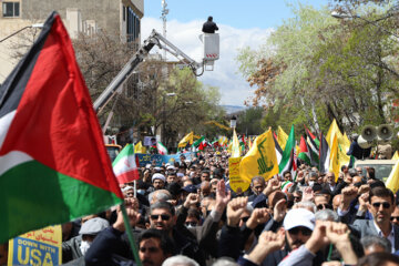 Celebradas las marchas del Día Mundial de Al-Quds en Zanyán
