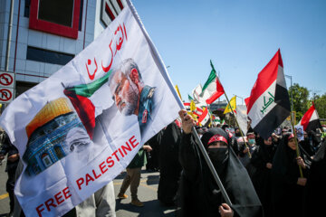 La marcha del Día Mundial de Al-Quds en Teherán
