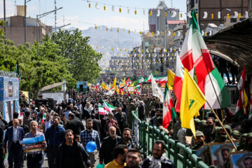 مراسم راهپیمایی روز جهانی قدس تا ساعاتی دیگر آغاز می‌شود