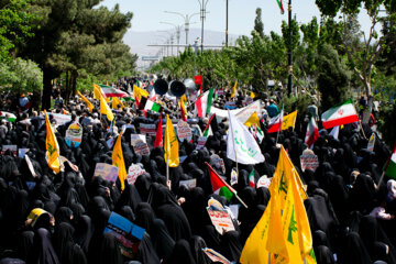 Masivas marchas del Día Mundial de Al-Quds en Semnan

