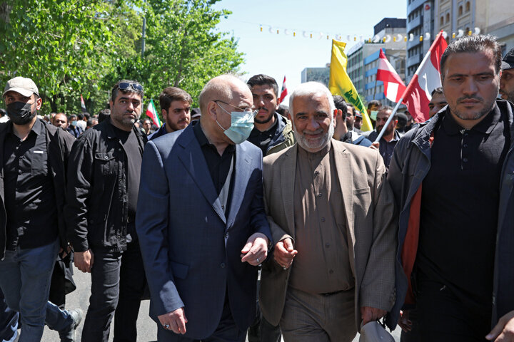 مسوولان در راهپیمایی روز قدس چه گفتند؟