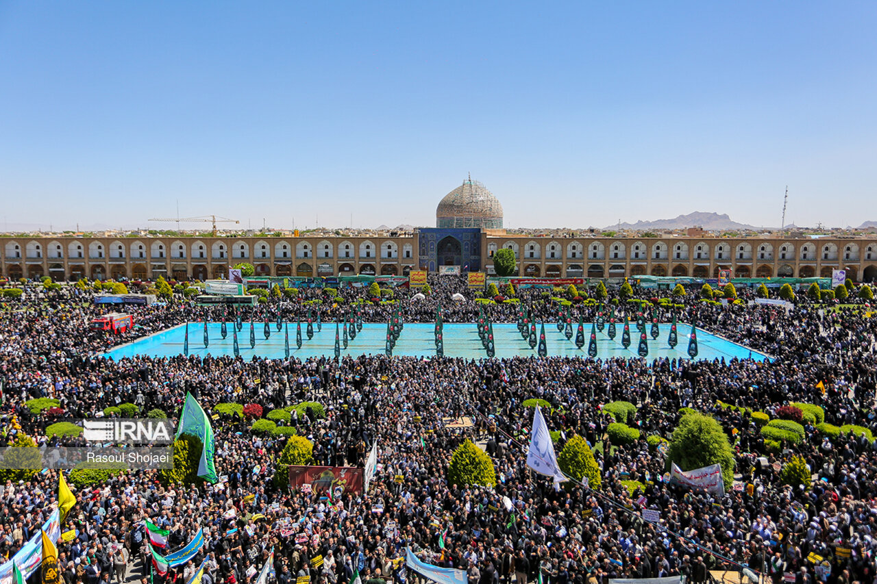 مسیرهای راهپیمایی روز قدس در اصفهان اعلام شد
