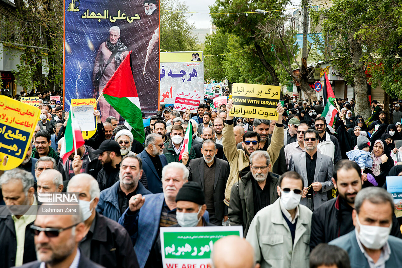 سازمان‌ها و نهادهای کرمانشاه مردم را به حضور در راهپیمایی روز جهانی قدس دعوت کردند