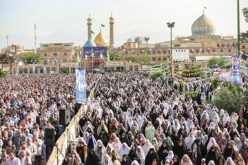 نماز عید فطر- حرم حضرت عبدالعظیم (ع)