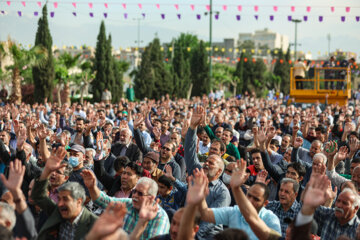 نماز عید فطر- حرم حضرت عبدالعظیم (ع)