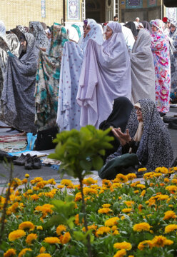 نماز عید فطر- میدان شهید طهرانی مقدم