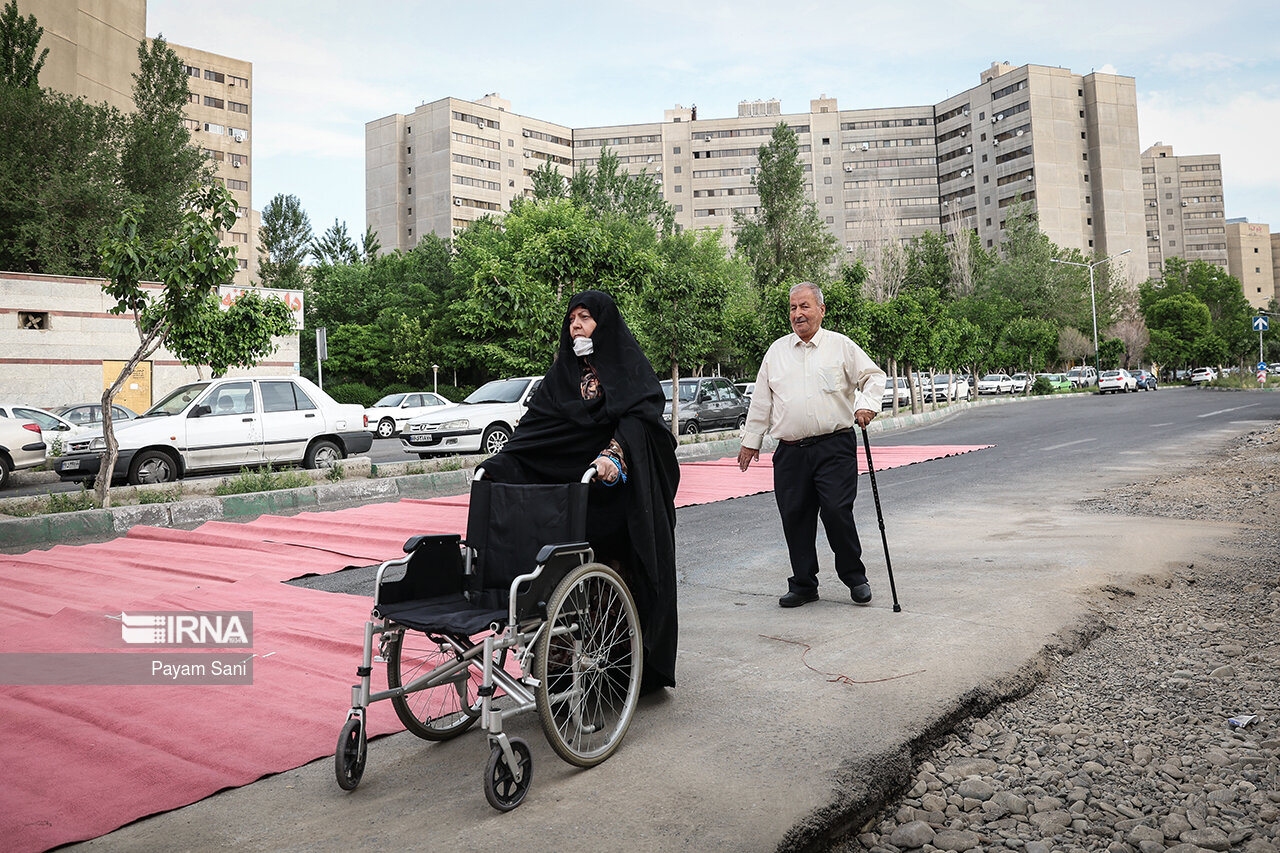 اقامه نماز عید فطر در شهرک اکباتان