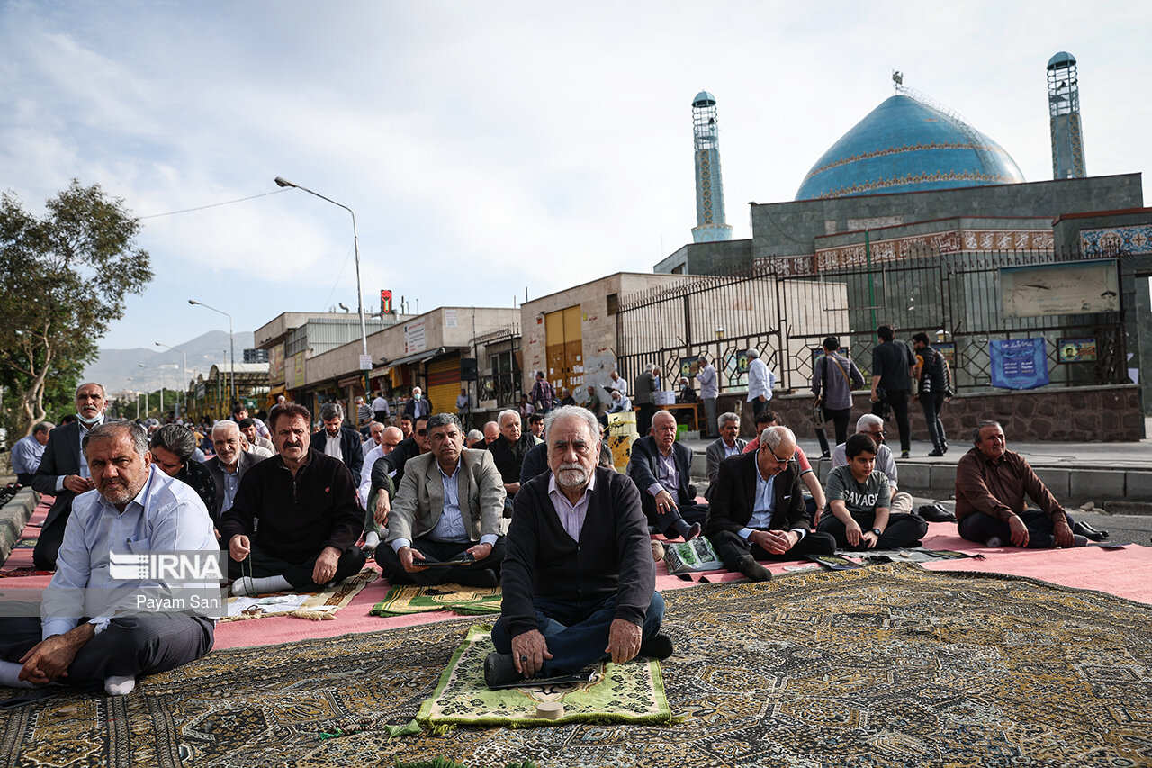 اقامه نماز عید فطر در شهرک اکباتان