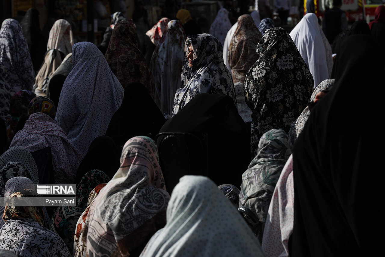 اقامه نماز عید فطر در شهرک اکباتان