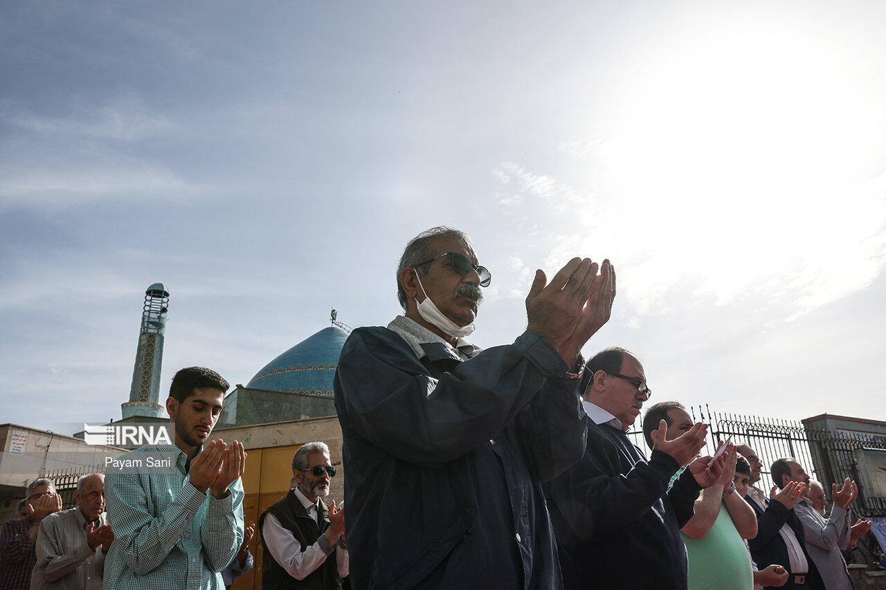 اقامه نماز عید فطر در شهرک اکباتان