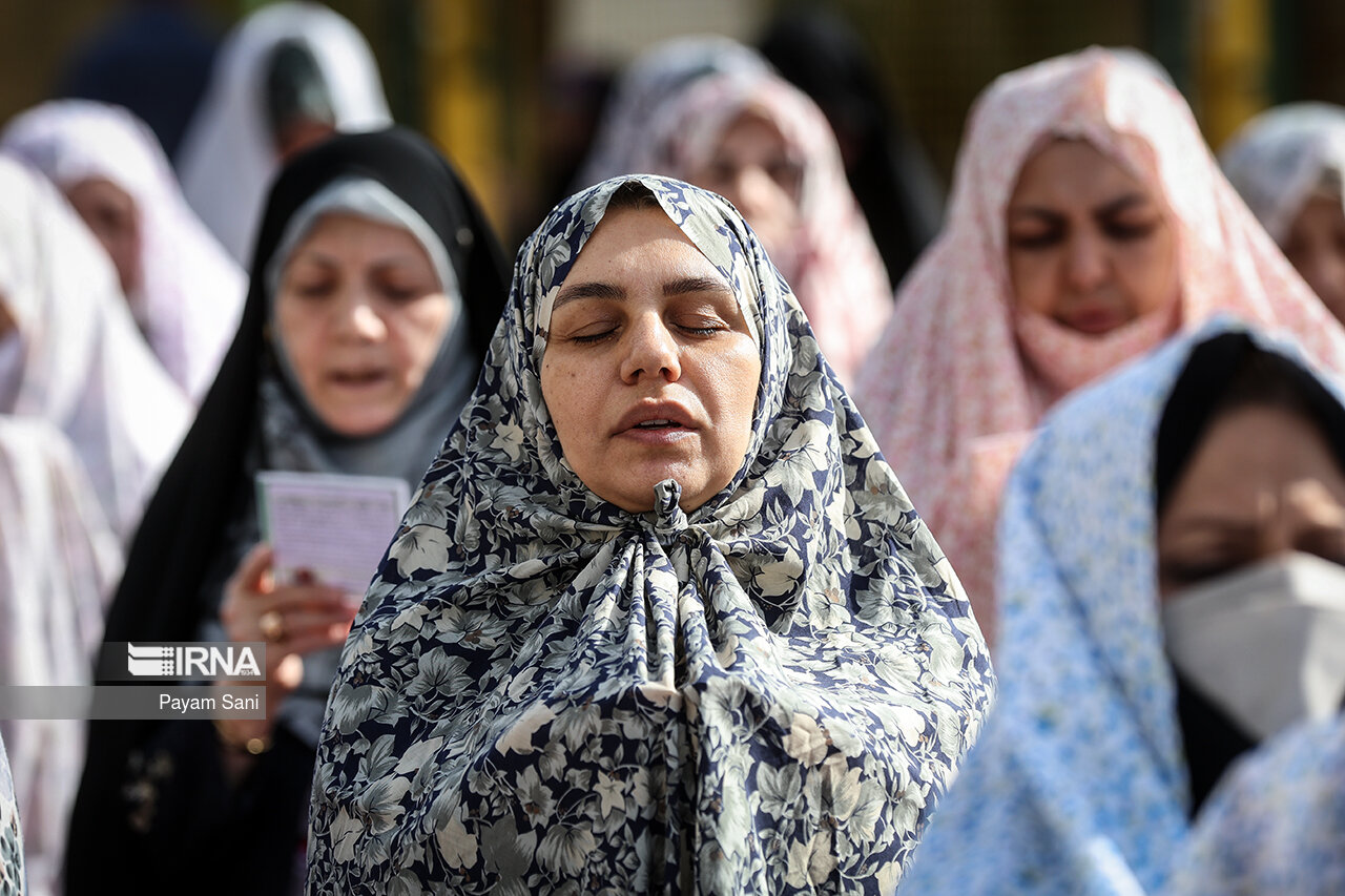 اقامه نماز عید فطر در شهرک اکباتان
