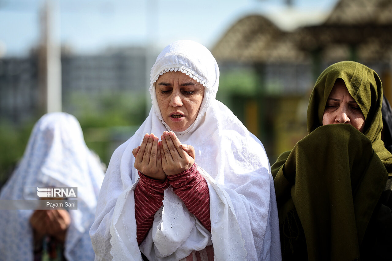 اقامه نماز عید فطر در شهرک اکباتان