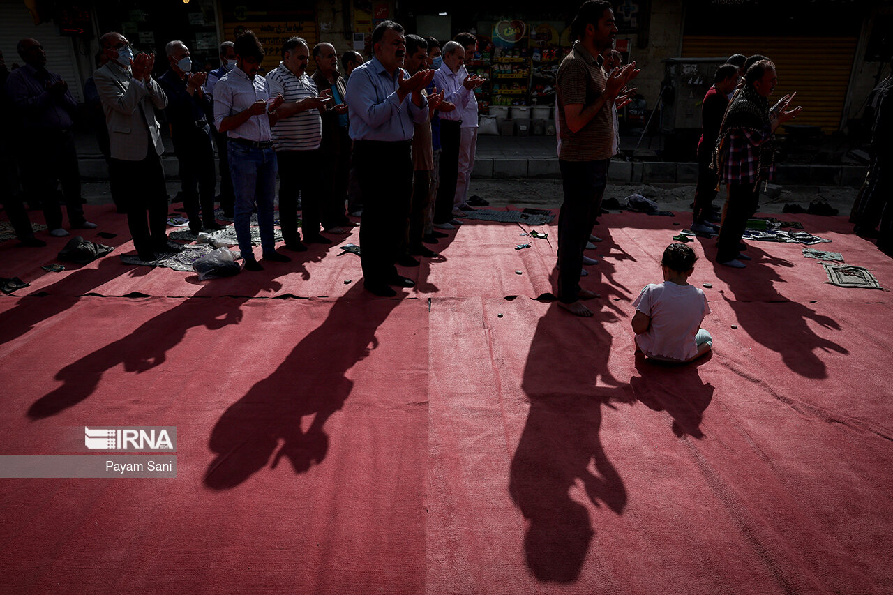 اقامه نماز عید فطر در شهرک اکباتان