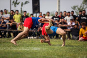 Wrestling-Wettbewerb Locho in Mazandaran