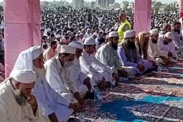 نماز عید فطر اهل سنت در چابهار