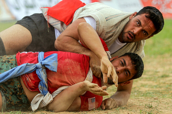 کشتی با چوخه؛ ورزشی که از دید رئیس جمهور پنهان نماند