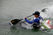 Iran’s Slalom and Rowing League held at Lake Azadi