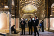 Die Botschafter der ECO-Mitgliedsländer besuchen das Heiligtum von Sheikh Safi Al Din