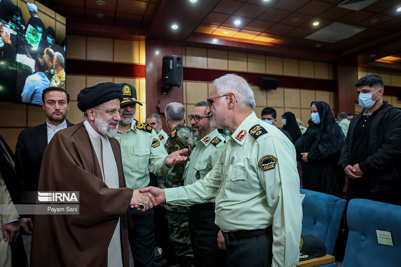 Iran Police Ranks Senior Iranian police commanders gather in Tehran - IRNA English