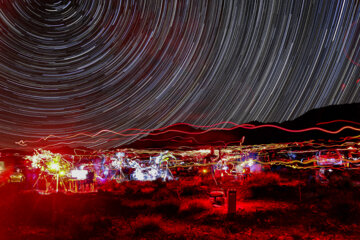 جنب و جوش منجمین و عکسان آسمان شب