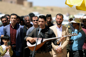 Iran : fête nomade « Qara Oghlanlou » à Zanjan au nord-ouest le vendredi 28 avril 2023 (Photo : Bahrâm Bayât)