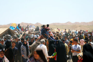 Iran : fête nomade « Qara Oghlanlou » à Zanjan au nord-ouest le vendredi 28 avril 2023 (Photo : Bahrâm Bayât)