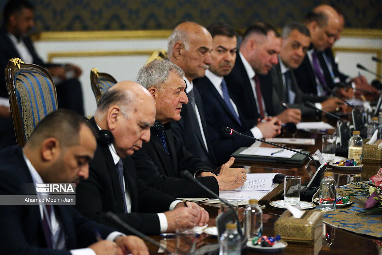 مذاکرات دوجانبه رئیسان جمهور ایران و عراق