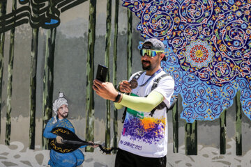 Las competiciones de maratón en Shiraz
