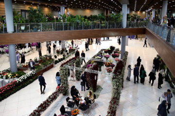 La 19ª Feria Internacional de Flores y Plantas en Teherán 
