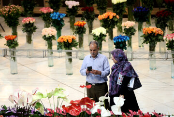 La 19ª Feria Internacional de Flores y Plantas en Teherán 
