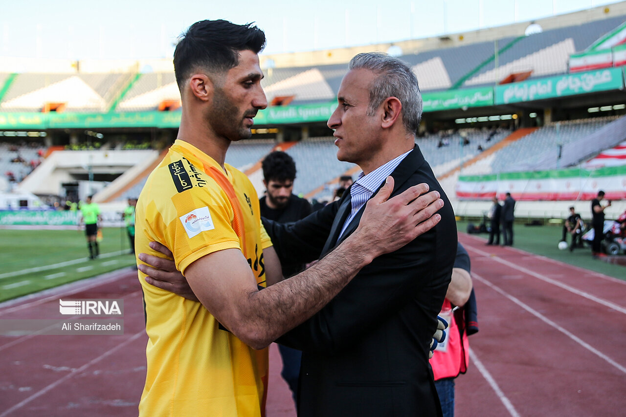 مظاهری: خیلی خوب بازی کردیم/ از هواداران پرسپولیس گلایه‌ ندارم