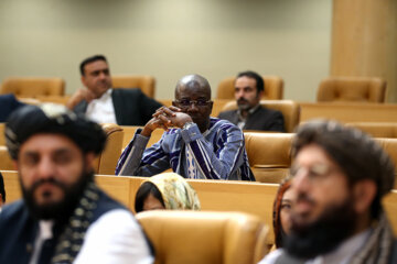 Ouverture de la cinquième exposition des capacités d'exportation de l'Iran ce dimanche matin (7 mai 2023) en présence du président de la République islamique, Seyyed Ebrahim Raissi dans la Salle de Conférence à Téhéran. (Photo : Marziyeh Moussavi)