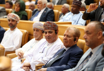 Ouverture de la cinquième exposition des capacités d'exportation de l'Iran ce dimanche matin (7 mai 2023) en présence du président de la République islamique, Seyyed Ebrahim Raissi dans la Salle de Conférence à Téhéran. (Photo : Marziyeh Moussavi)