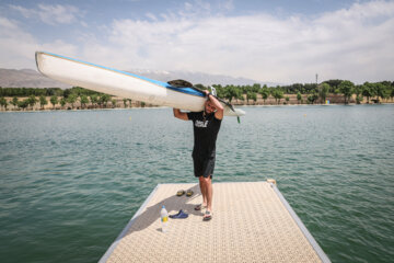 La finale de la première ligue iranienne d'aviron