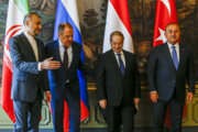 Четырёхсторонняя встреча глав МИД Ирана, РФ, Сирии и Турции в Москве