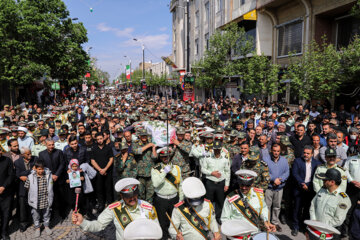 تشییع پیکر شهید "مهدی هادی"